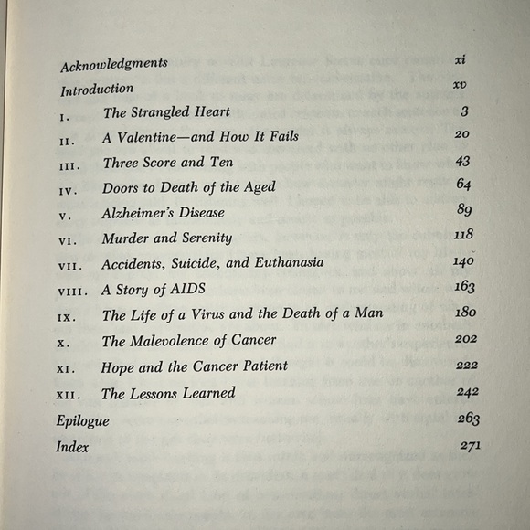 HOW WE DIE - REFLECTIONS ON LIFE’S FINAL CHAPTER HARDCOVER BOOK BY S. B. NULAND - Picture 13 of 15